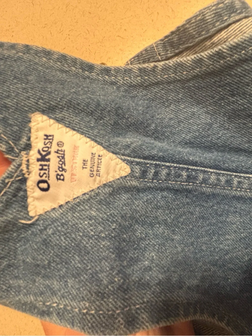 OshKosh B'gosh Light Blue Denim Overalls